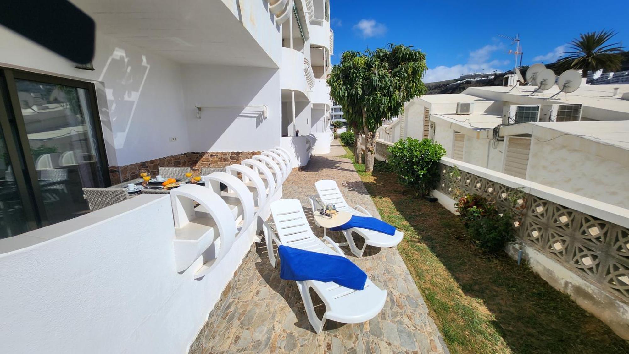 Modern Ground Floor Apartment , A Few Steps From The Beach Mogán Zewnętrze zdjęcie