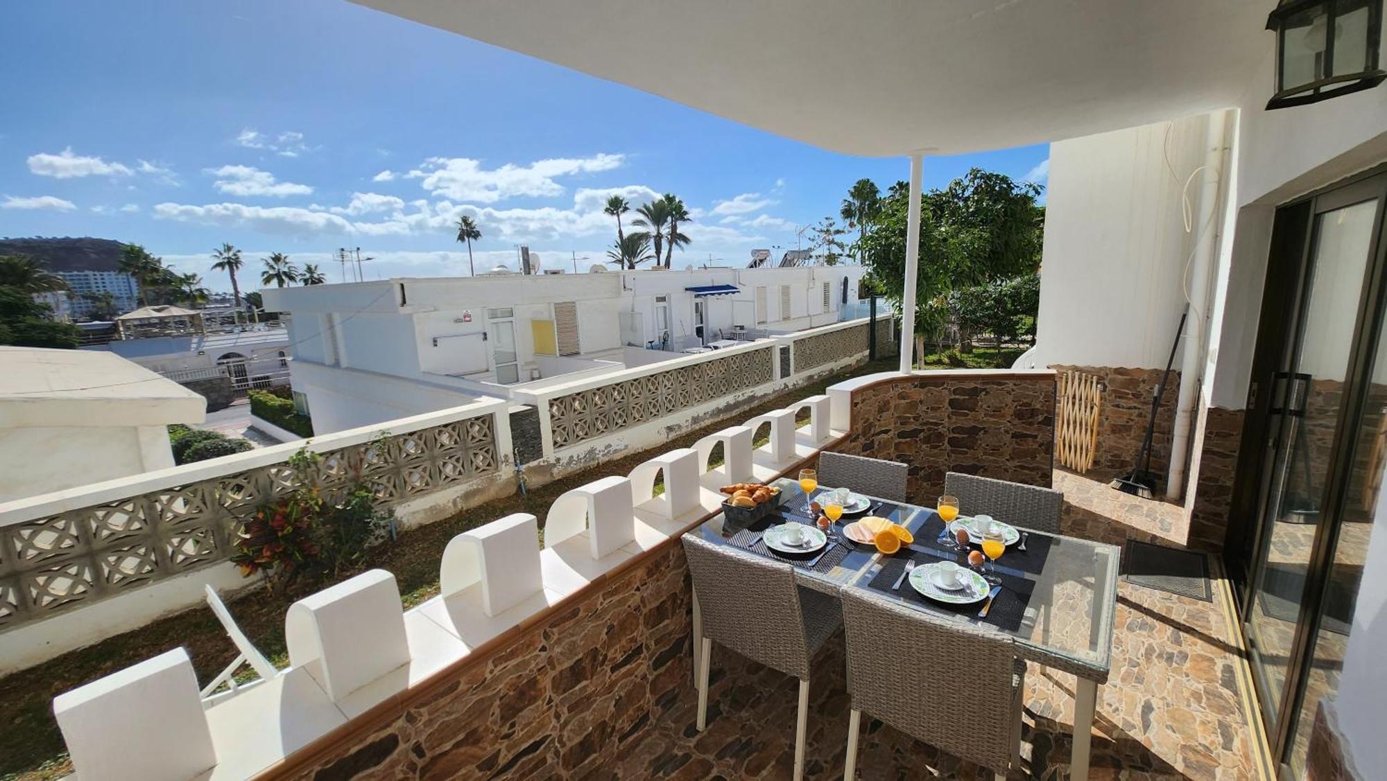 Modern Ground Floor Apartment , A Few Steps From The Beach Mogán Zewnętrze zdjęcie
